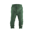 Upcycling Kaschmir Schmale Hose Smaragd