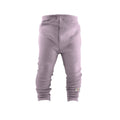 Upcycling Schmale Kaschmirhose Staublila