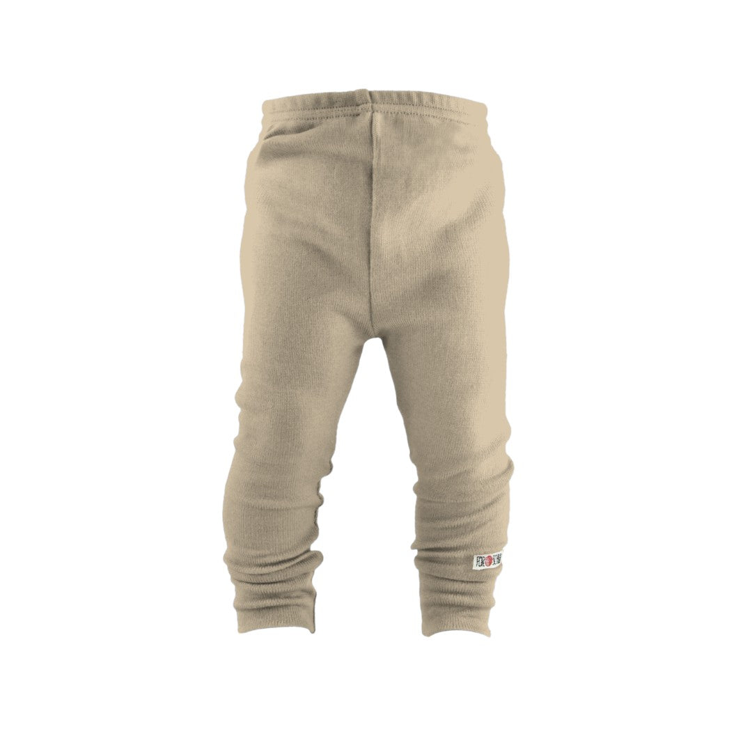 Upcycling Kaschmir Schmale Hose Ton