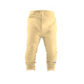 Upcycling Kaschmir Schmale Hose Vanille