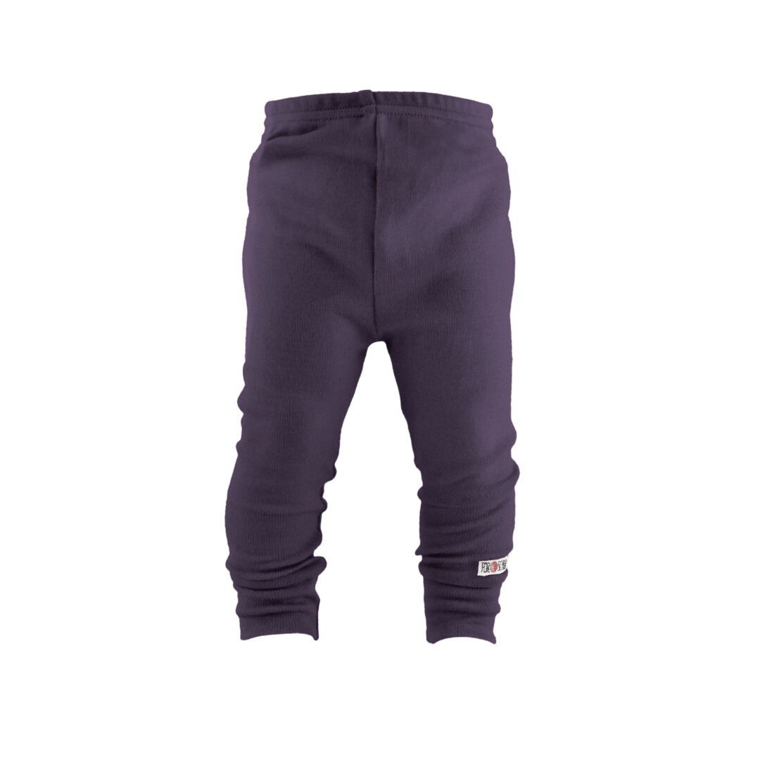 Upcycling Schmale Kaschmirhose Lila