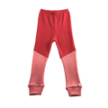 Schmale Kaschmirhose mit Teilungsnaht