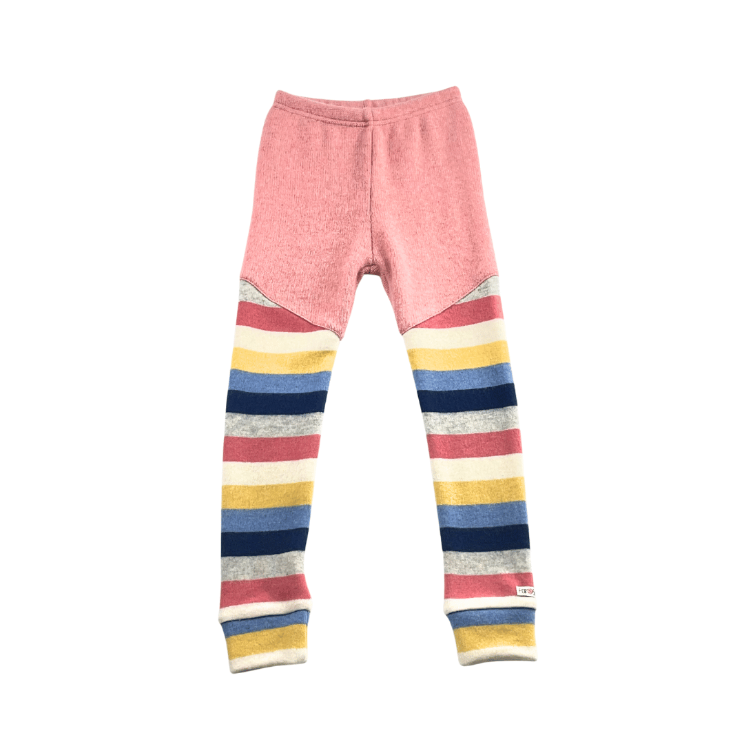 Schmale Kaschmirhose mit Teilungsnaht