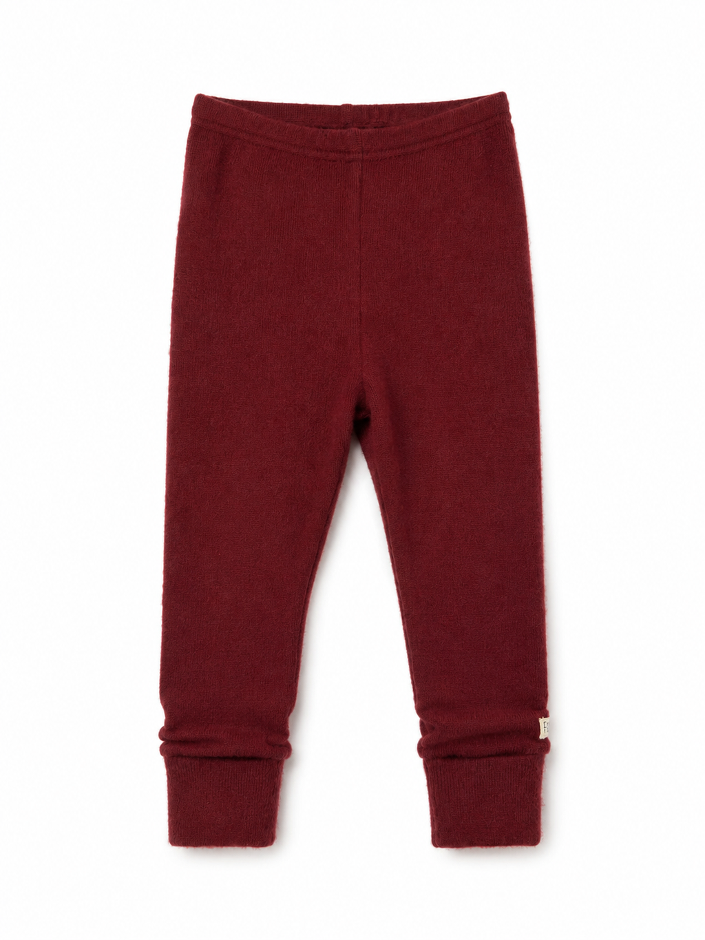 Kaschmir Kinder Schmale Hose Rot