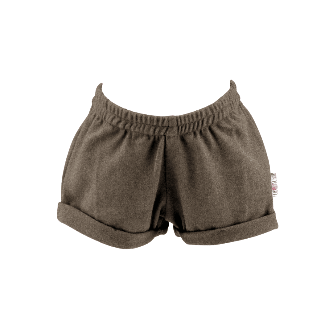 Upcycling Merino Shorts Braun - ForSchur