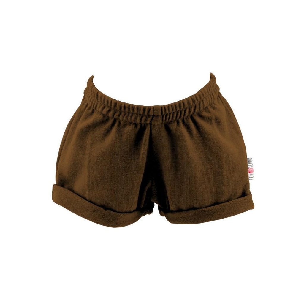 Upcycling Merino Shorts Kaffee - ForSchur