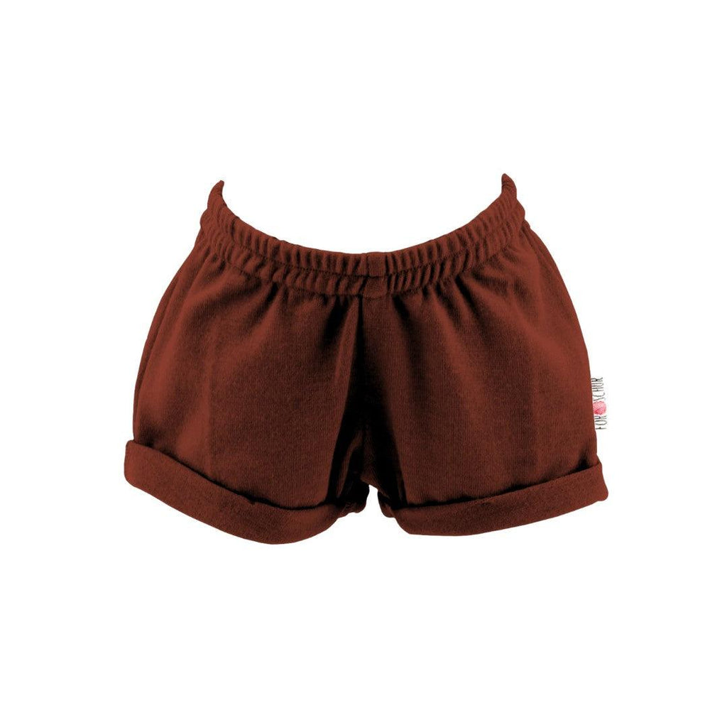 Upcycling Merino Shorts Rote Bete - ForSchur