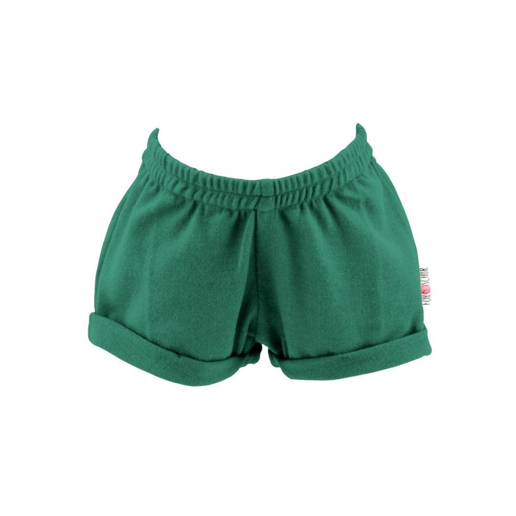 Upcycling Merino Shorts heller Smaragd - ForSchur