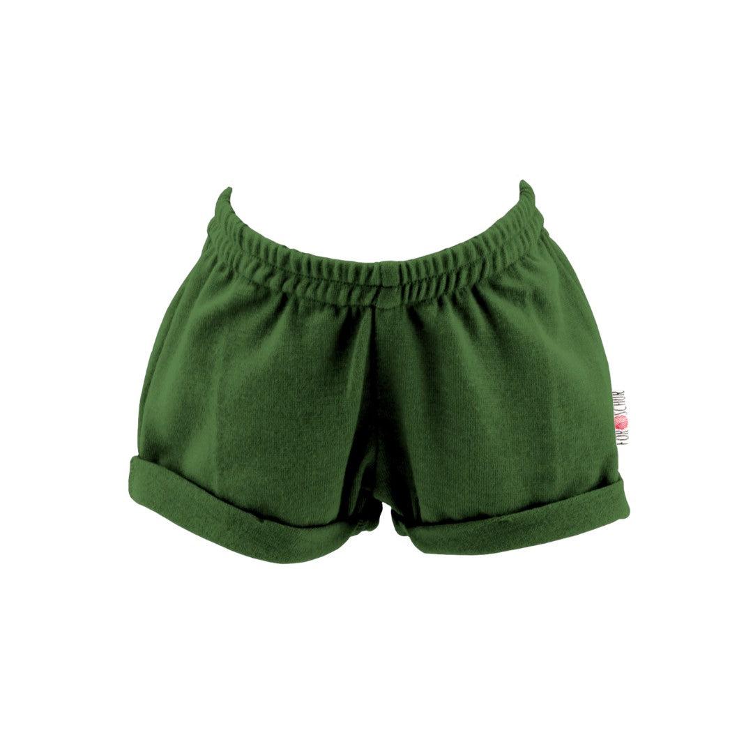Upcycling Merino Shorts Tanne dunkel - ForSchur