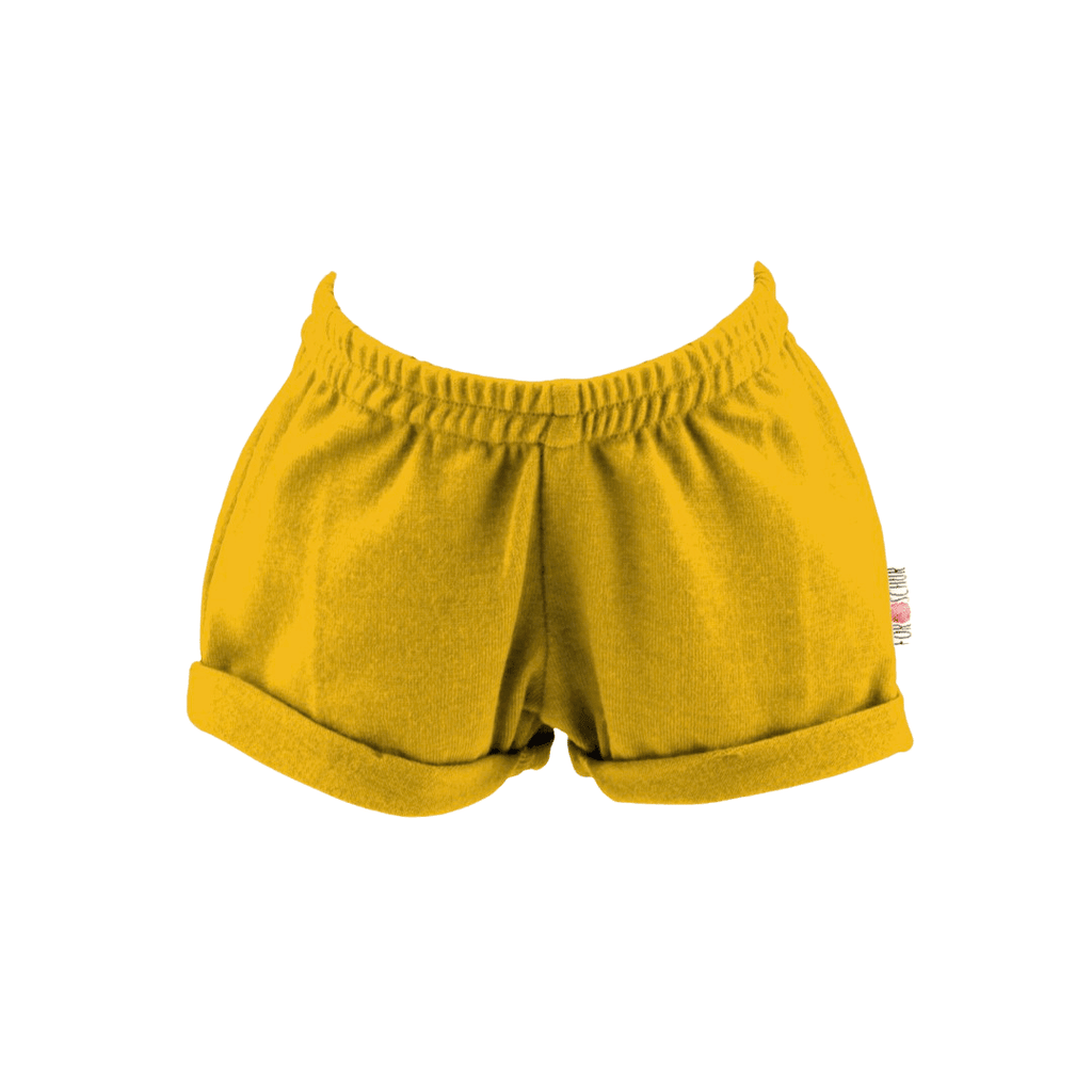 Upcycling Merino Shorts Gelb - ForSchur