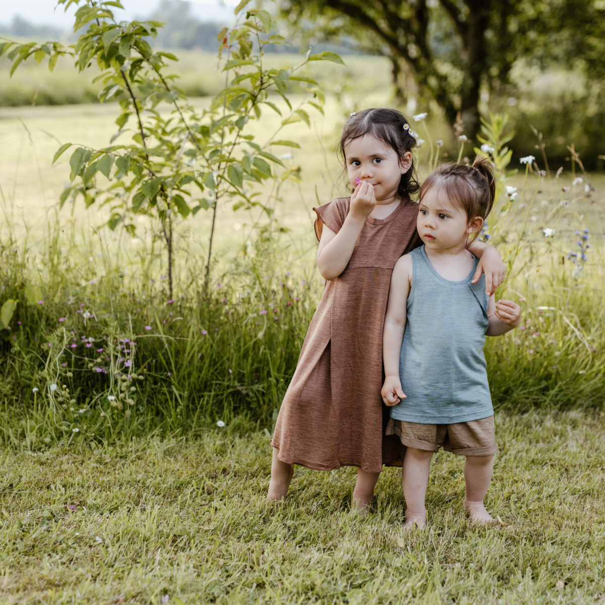 Sommermerino Kinder Shorts