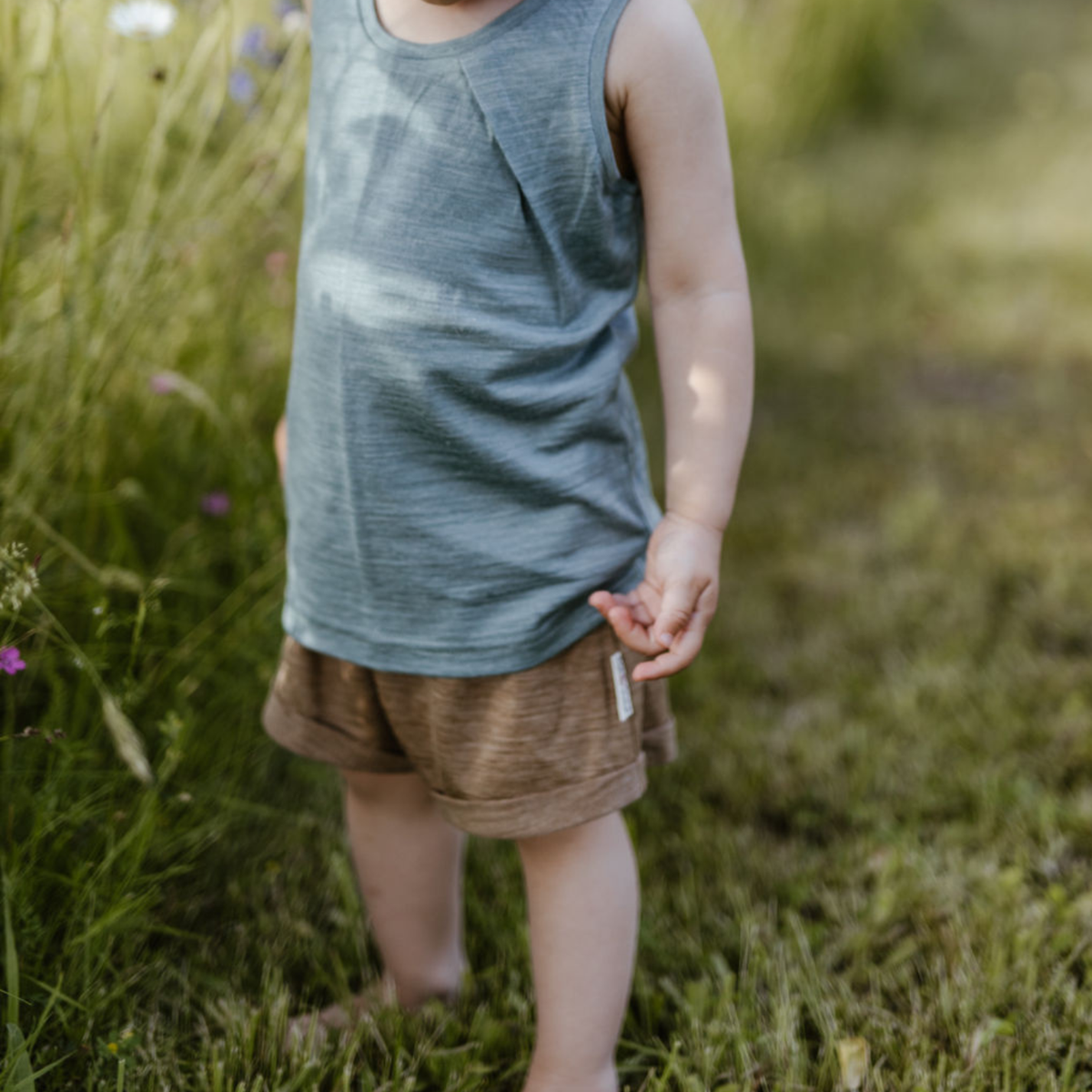 Sommermerino Kinder Shorts