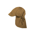 Upcycling Merino Sonnenmütze Braun - ForSchur