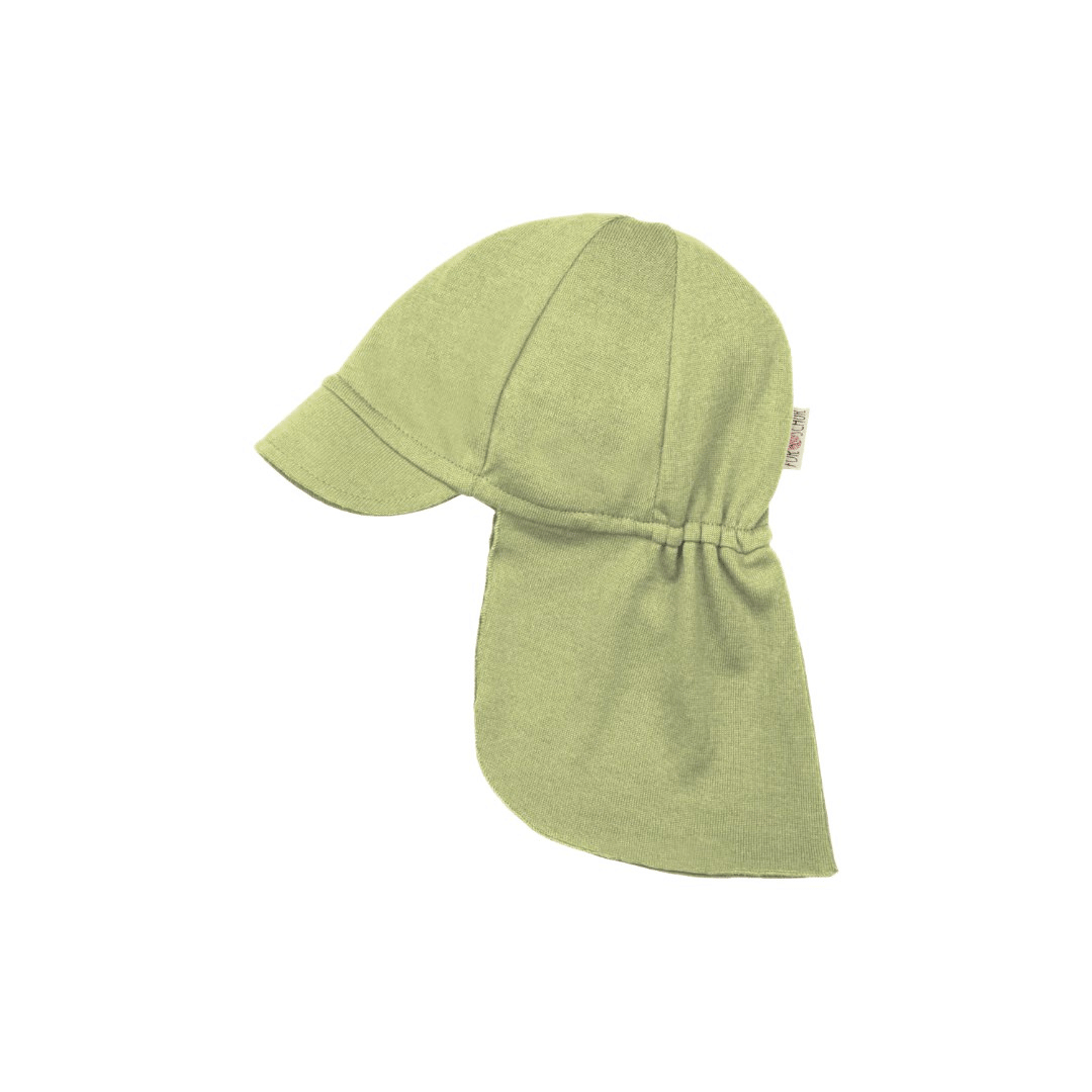 Upcycling Merino Sonnenmütze Grün - ForSchur