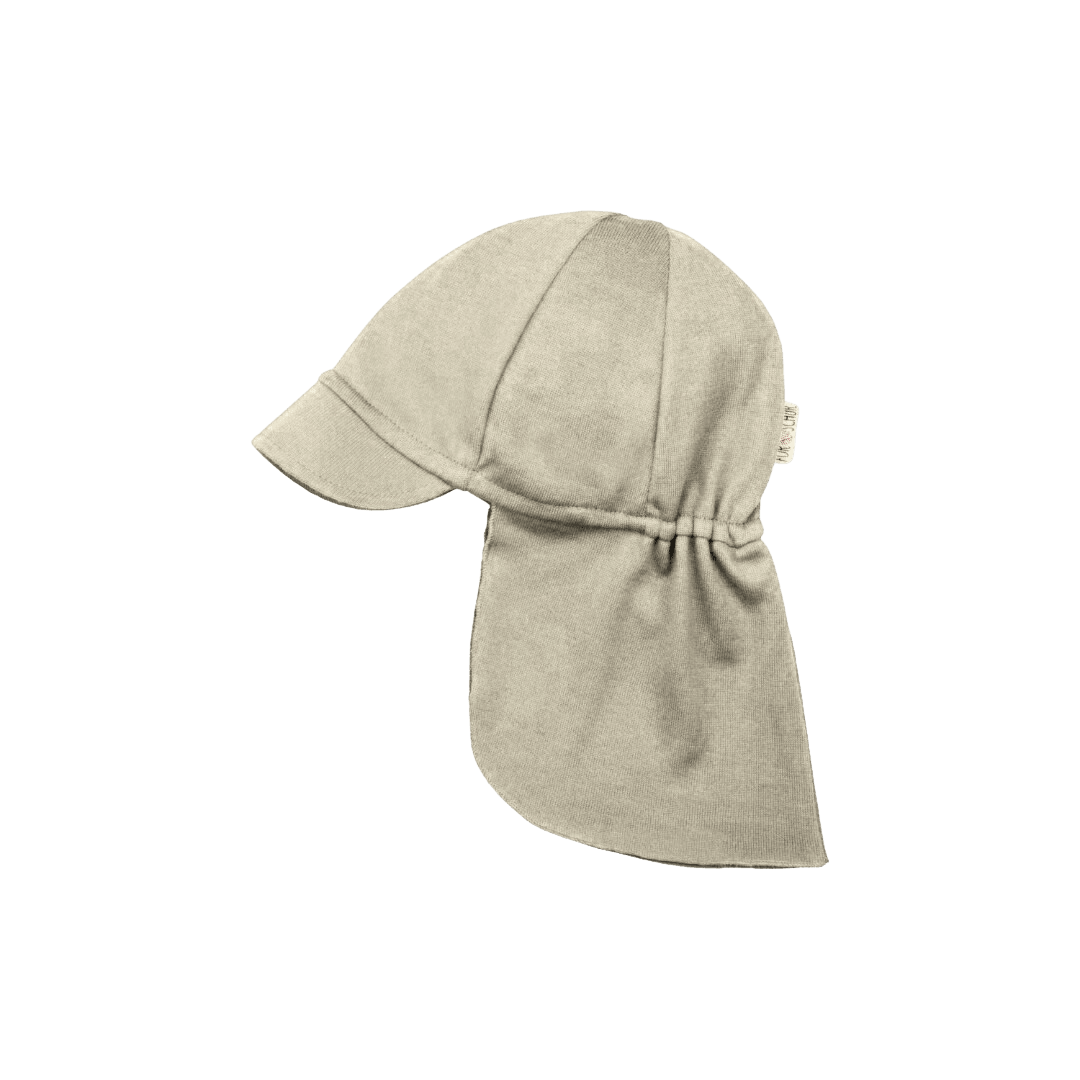 Upcycling Merino Sonnenmütze Beige - ForSchur