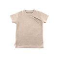 Upcycling Merino T-Shirt mit der Falte Braun - ForSchur