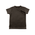 Upcycling Merino T-Shirt mit der Falte Braun - ForSchur