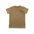 Upcycling Merino T-Shirt mit der Falte Braun - ForSchur