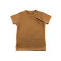 Kaschmir Kinder T-Shirt mit der Falte Braun