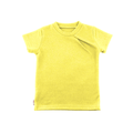 Kaschmir Kinder T-Shirt mit der Falte Gelb