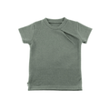 Kaschmir Kinder T-Shirt mit der Falte Grau