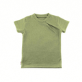 Kaschmir Kinder T-Shirt mit der Falte Grün