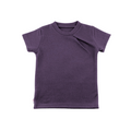 Kaschmir Kinder T-Shirt mit der Falte Lila
