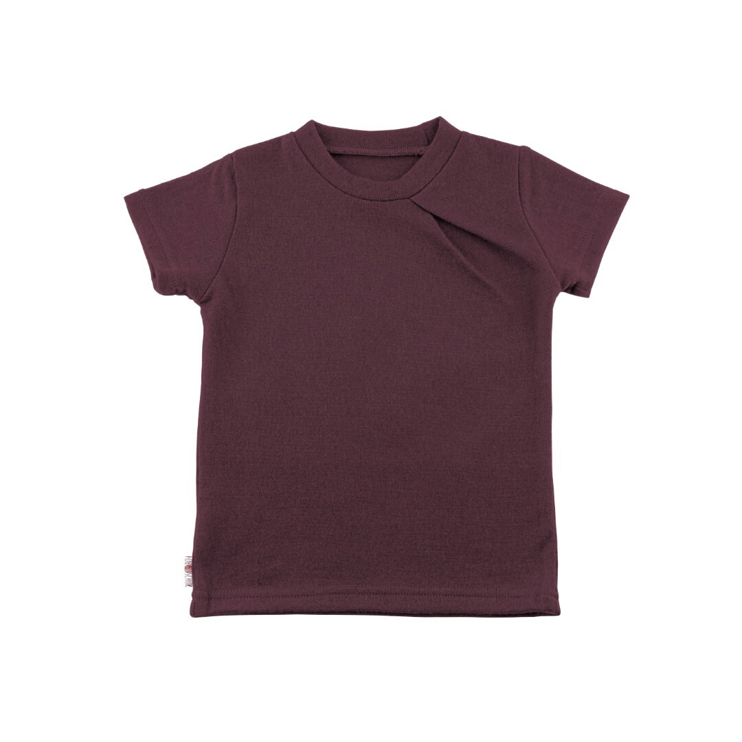 Herren T-Shirt mit der Falte Sommermerino