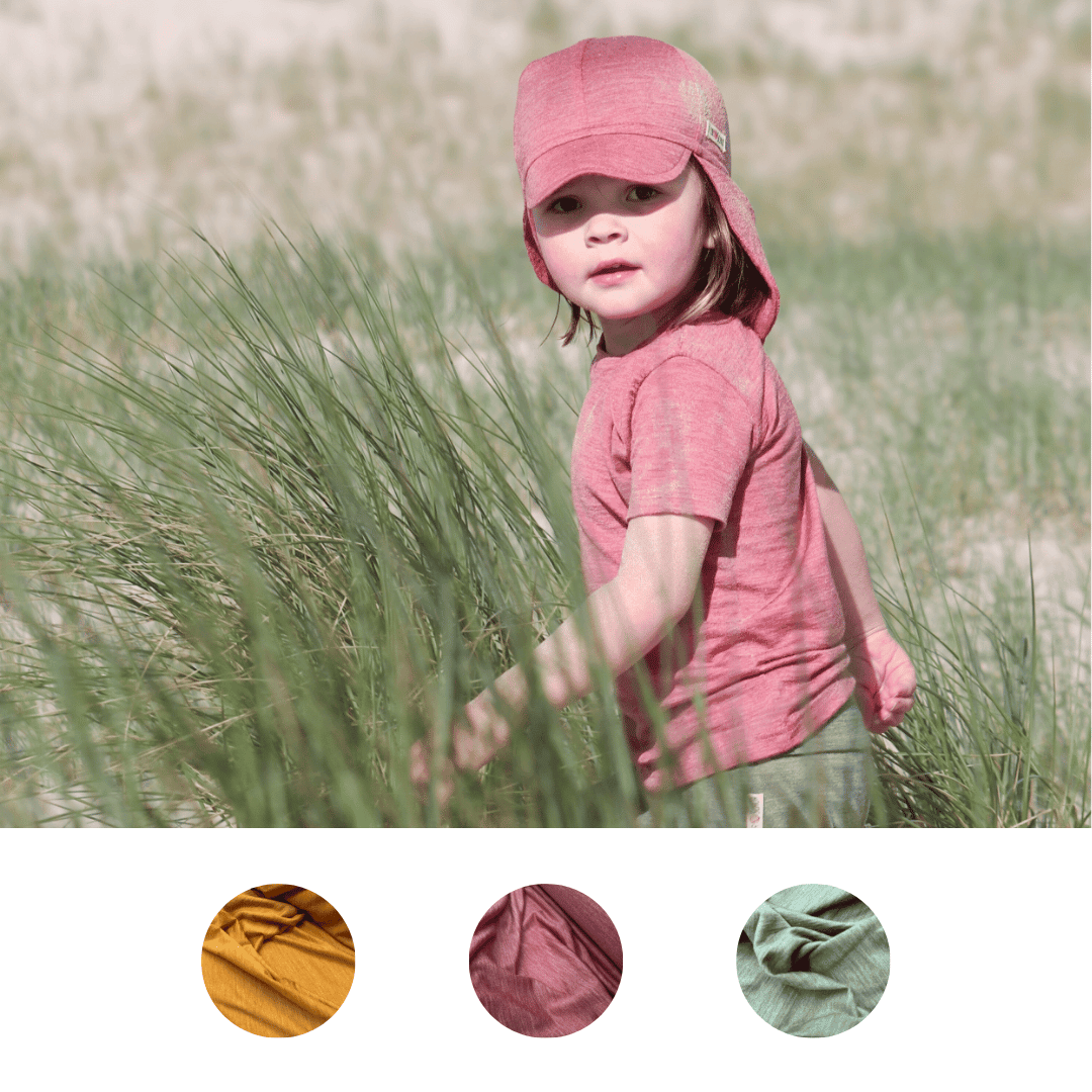 Kinder T-Shirt mit der Falte Sommermerino