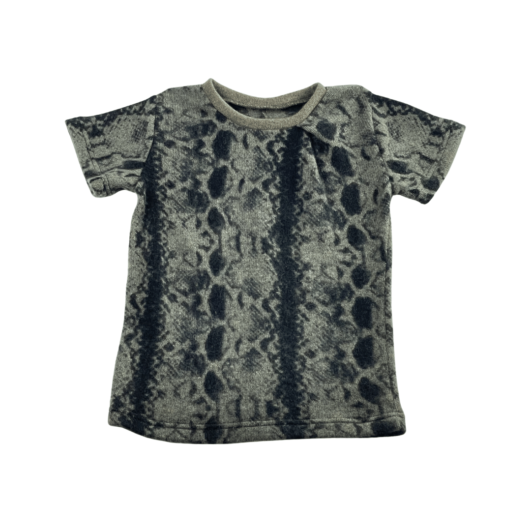 Kaschmir Kinder T-Shirt mit der Falte 122/128