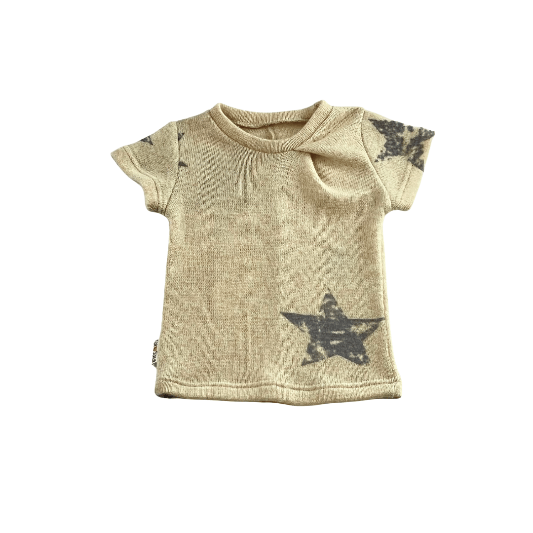 Kaschmir Kinder T-Shirt mit der Falte 74/80