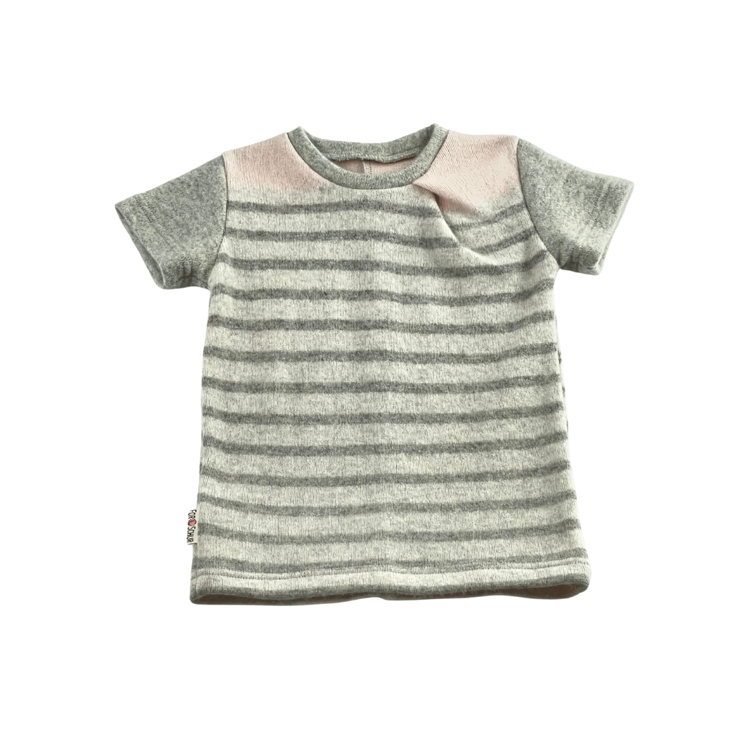 Kaschmir Kinder T-Shirt mit der Falte 98/104