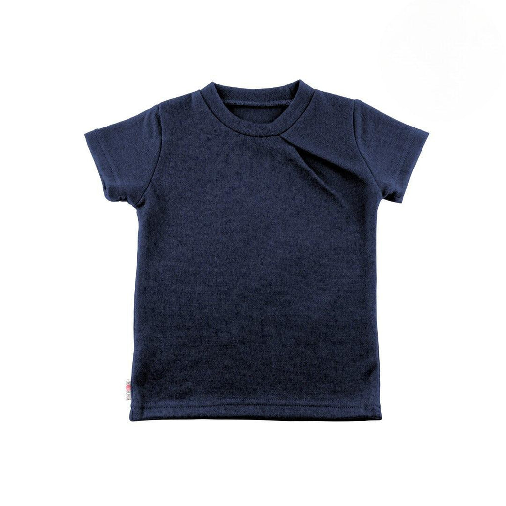 Upcycling Merino T-Shirt mit der Falte - ForSchur