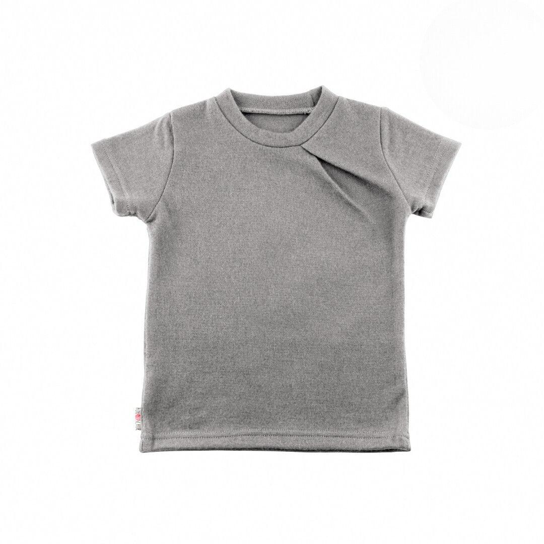 Upcycling Merino T-Shirt mit der Falte - ForSchur