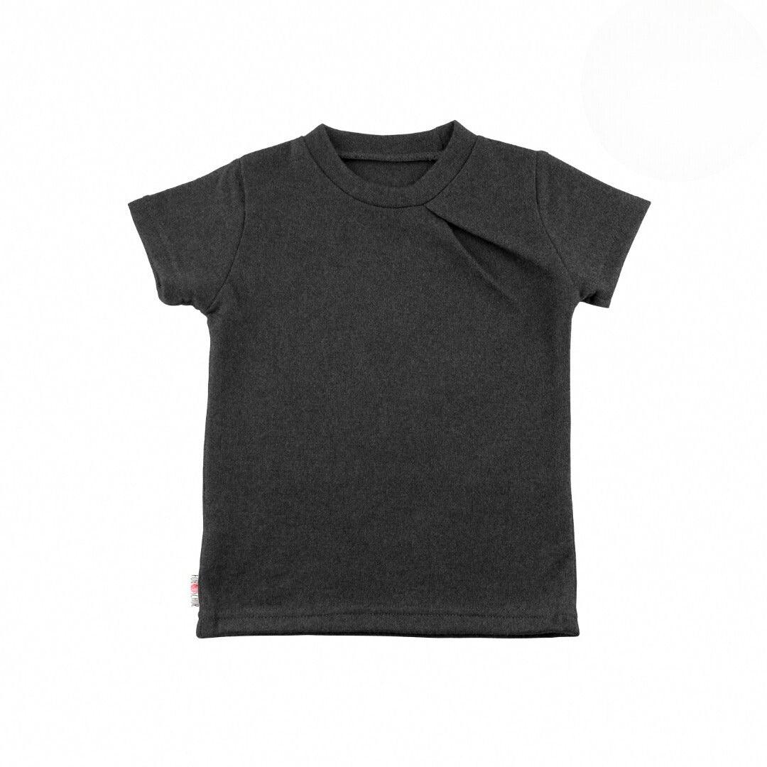 Upcycling Merino T-Shirt mit der Falte - ForSchur