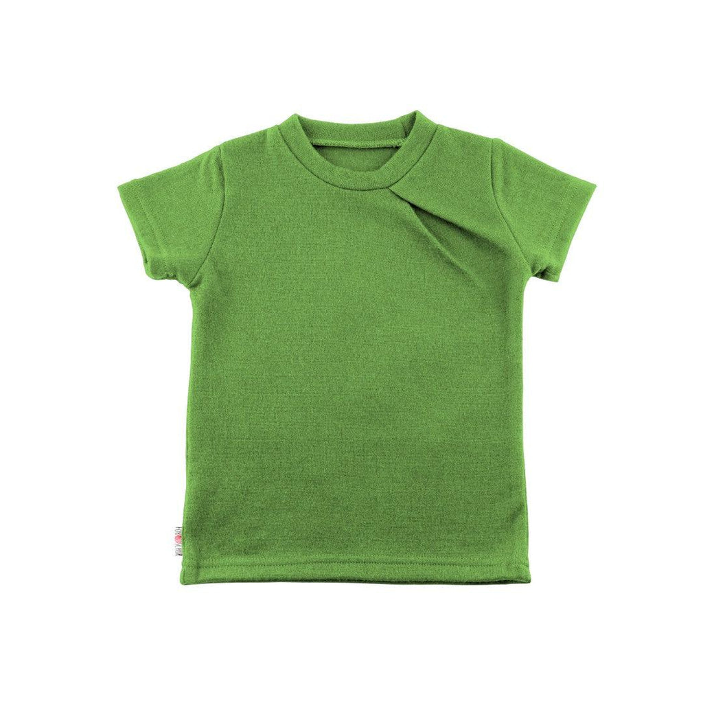 Upcycling Merino T-Shirt mit der Falte Drache - ForSchur