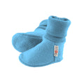 Upcycling Kaschmir Trageschuhe helles Aqua - ForSchur