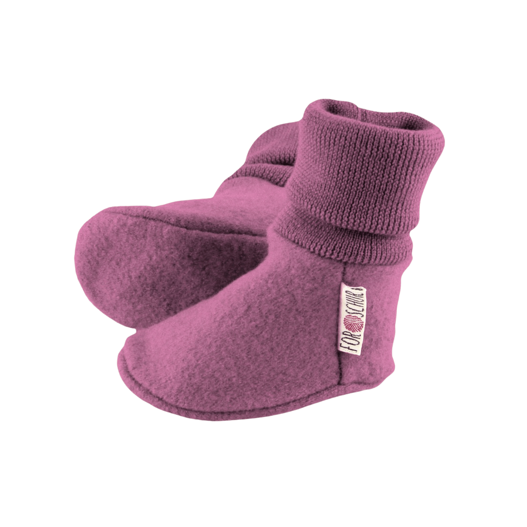 Upcycling Kaschmir Trageschuhe Rosa - ForSchur