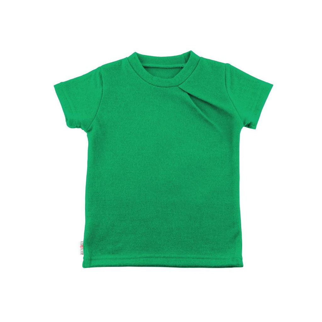 Upcycling Merino T-Shirt mit der Falte Eidechse - ForSchur