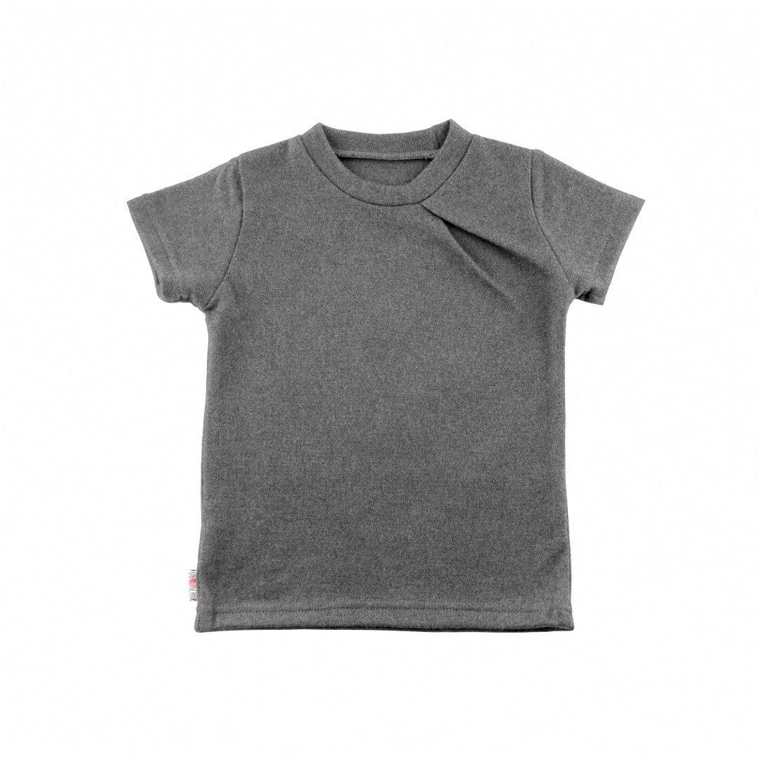 Upcycling Merino T-Shirt mit der Falte - ForSchur