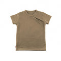 Upcycling Merino T-Shirt mit der Falte Feldmaus meliert - ForSchur