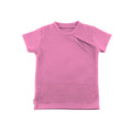 Kaschmir Kinder T-Shirt mit der Falte Flieder