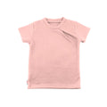 Kaschmir Kinder T-Shirt mit der Falte helle Rose