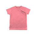 Kaschmir Kinder T-Shirt mit der Falte Rose