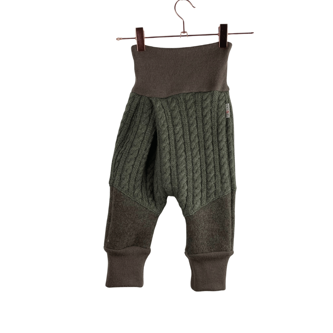 Grobstrick Überhose