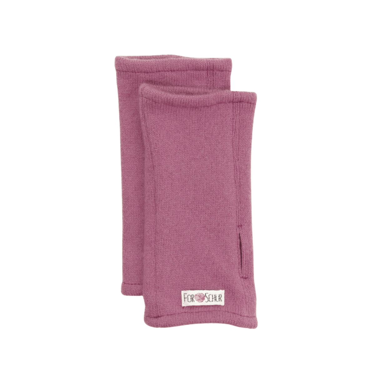 Upcycling Kaschmir Handstulpen Rosa - ForSchur