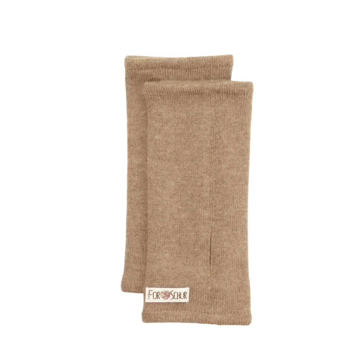 Upcycling Kaschmir Handstulpen Braun - ForSchur
