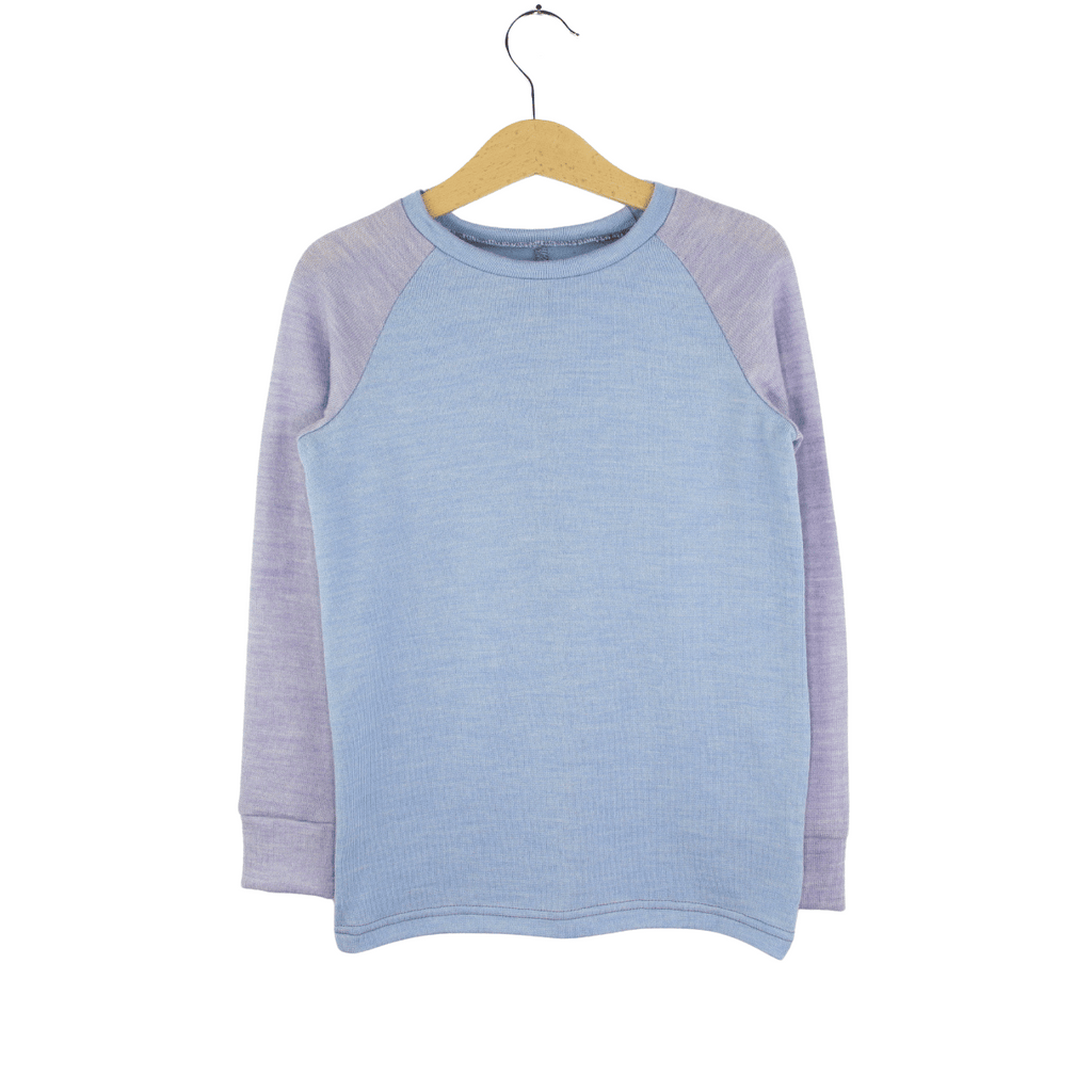 Upcycling Merino Kinder Longsleeve - ForSchur