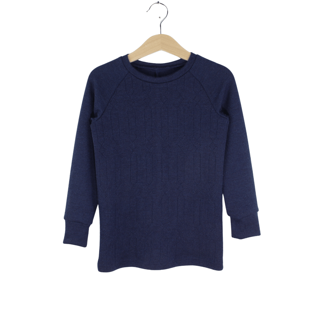 Upcycling Merino Kinder Longsleeve - ForSchur