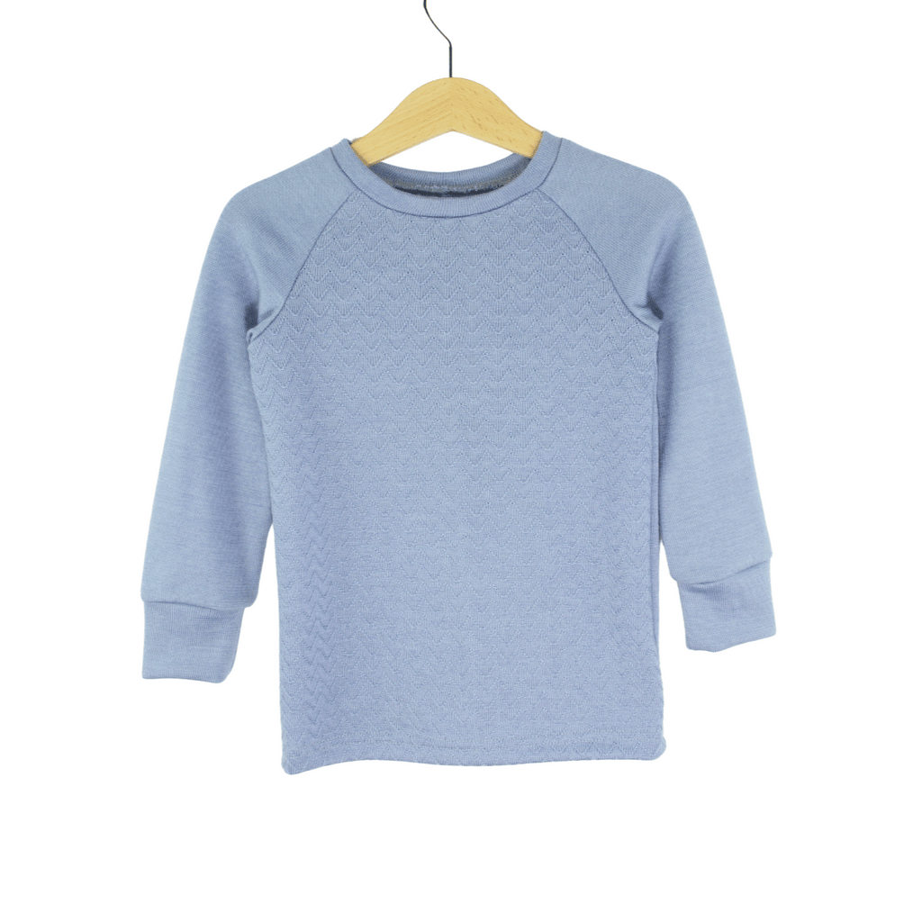 Upcycling Merino Kinder Longsleeve - ForSchur